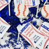 Baseball Shaped Suckers (12 individually wrapped lollipops) Sports Party Candy view 3