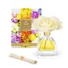 AGRARIA Monique Lhuillier Limone Scented AirEssence Diffuser, 7.4 Ounces with Reeds and Flowers view 1