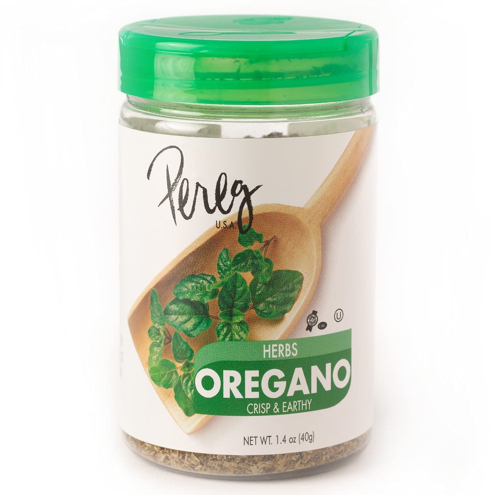 Dried Oregano Herbs Leaves (1.4 oz) | Cut, Sifted & Dried Leaf | Crisp & Earthy Flavor | Mediterranean Style Natural Leaves - Use In Pizza, Veggies Salad & Mexican Cuisine