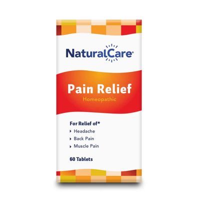 NaturalCare Pain Relief, Homeopathic Tablets, 60ct
