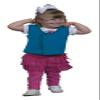 Abilitations Integrations Deep Pressure Sensory Top, Child Small, Blue - 1387581 view 1