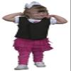 Abilitations Integrations Deep Pressure Sensory Top, Adult Large, Black view 1