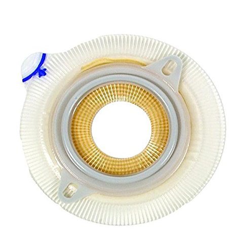 Assura Non-Convex, Skin Barrier Flange 1 in. (25 mm)/Pre-cut/Green