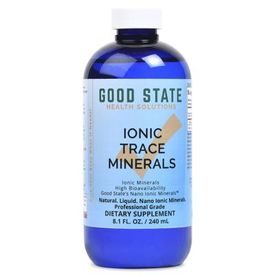 Good State Liquid Ionic Trace Minerals (96 servings at 125 mg - 8 fl oz)