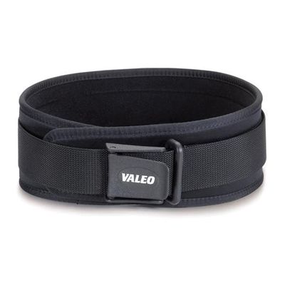 Valeo VA4677ME Classic Back Support, Medium, 31-36" Waist Size, 4" Width, Nylon, Black