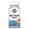 KAL GABA L-Theanine Stress B Lozenge, B Complex Vitamin Supplement, Healthy Relaxation, Mood & Focus Support, Natural Mango Tangerine Flavor, Vegan, 50 Servings, 100 Lozenges view 1