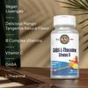 KAL GABA L-Theanine Stress B Lozenge, B Complex Vitamin Supplement, Healthy Relaxation, Mood & Focus Support, Natural Mango Tangerine Flavor, Vegan, 50 Servings, 100 Lozenges view 4