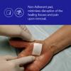 3M Tegaderm +Pad Film Dressing, 3586, 3 1/2 in x 4 in, Pad Size 1-3/4 in x 2-3/8 in, 25 Each/Carton, 4 Carton/Case view 2