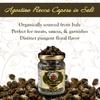 Agostino Recca Capers in Sea Salt - Pickled Capers Best for Sauces, Meats, & Garnishes (2.2 oz) view 2