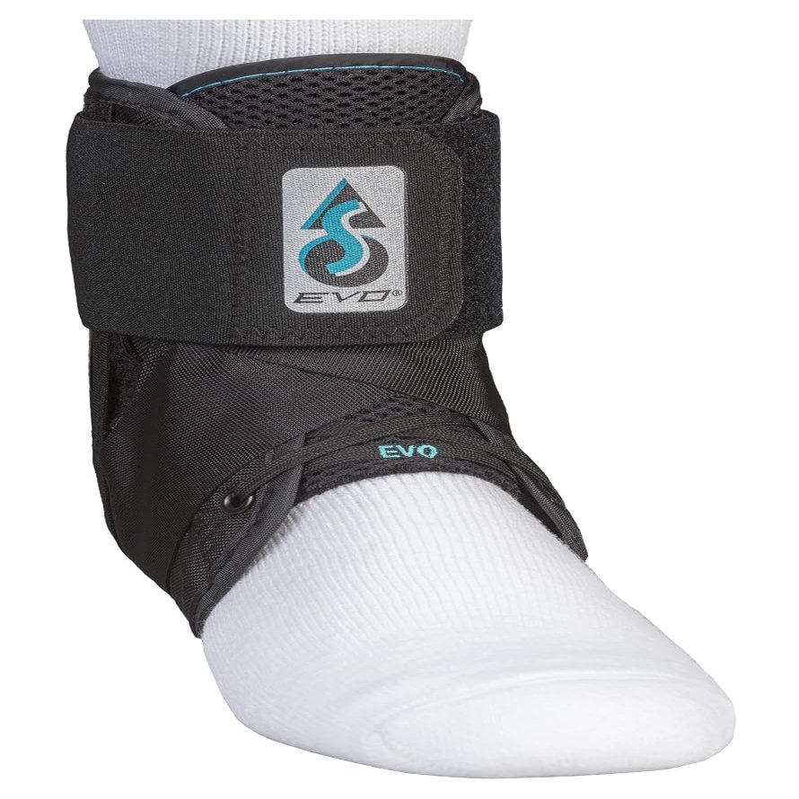 ASO EVO Ankle Stabilizer Brace (XLarge - Black)