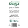 Edensoy Unsweetened Eden Organic Soymilk, Non-GMO, USA Whole Soy (Soya) Milk, Non-Dairy, Vegan, Plain, Shelf Stable, 32 oz view 4