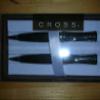 Cross Parasol Tuxedo Black and Chrome Ball-point Pen & 0.9mm Pencil Set AT0181CP-2 view 3