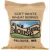 Palouse Brand Certified Glyphosate Residue Free Soft White Wheat Berries | 5 LBS | Family Farmed in Washington State | Non-GMO Project Verified | Kosher | Field Traced view 1
