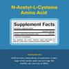 Natural Factors N-Acetyl-L-Cysteine 500 mg - Supports Healthy Liver & Lungs - Antioxidant Support Supplement Supports Immune System Health - 90 Vegetarian Capsules (90 Servings) view 4