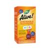Nature's Way Alive! Children's Daily Chewable Multivitamin Supports Bone, Eye, Immune Health*, Orange and Berry Fruit Flavored, Gluten Free, 120 Tablets view 1