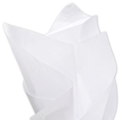 Acid-free White Tissue Paper 15 x 20", Pack of 20 Sheets