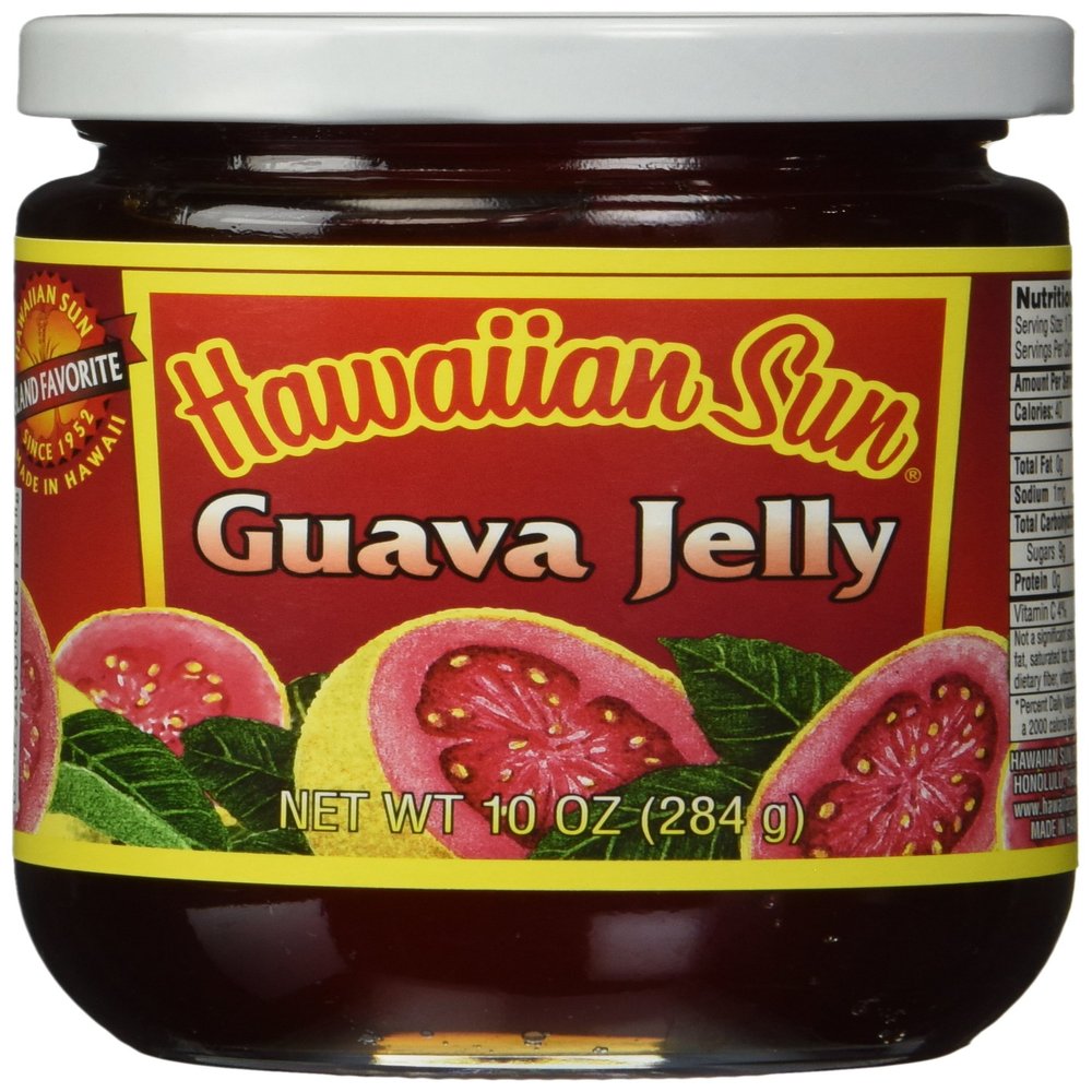 Hawaiian Sun Guava Jelly (Made in Hawaii), 10 Oz