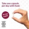 Bariatric Advantage Biotin 5,000 mcg - for Bariatric Surgery Patients - Easy-Digest Mini Capsules - Biotin Supplement - Hair, Skin & Nails Support* - 90 Count view 3