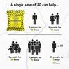 Mayday Food Bars Emergency 3600 Calorie Food Bars (20 per case) weight 39 lbs view 4