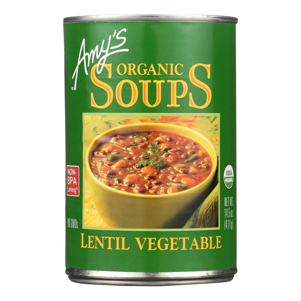 Amys Soup Lentil Vegetable Gf