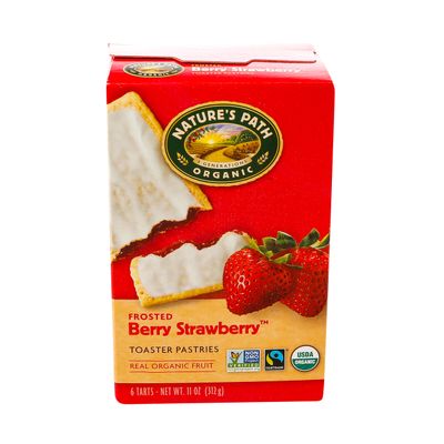 NATURES PATH TSTR PASTRY FRSTD BRY STRWBRY, 11 OZ, PK- 12