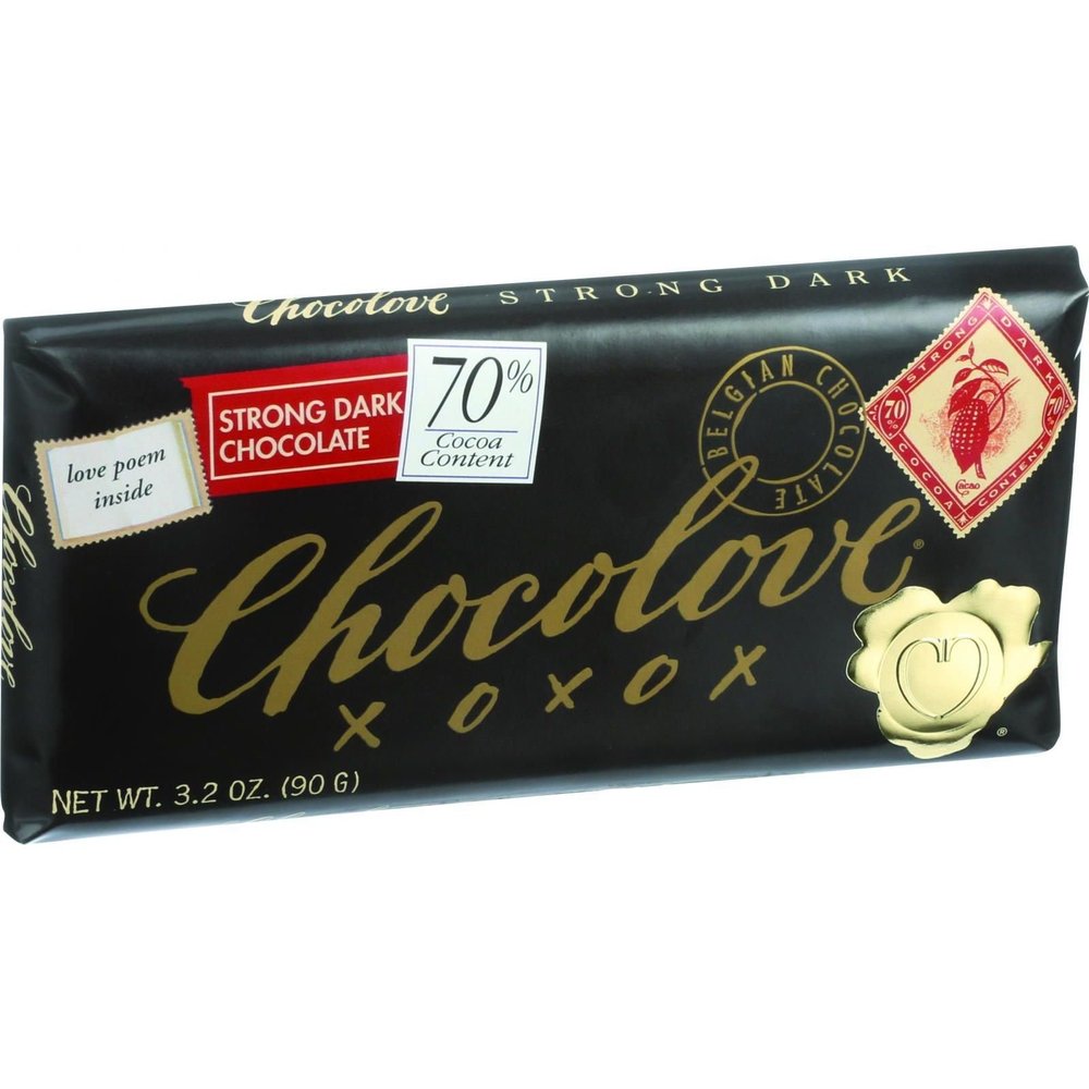 Chocolove Dark Chocolate Cherries Almonds, 3.2 Ounce (Pack of 48)
