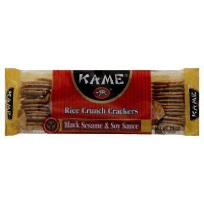 KA ME RICE CRKR BLCK SSM&SCE GF, 3.5 OZ, PK- 12