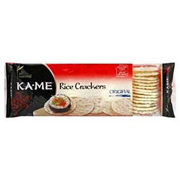 KA ME RICE CRKR PLAIN GF, 3.5 OZ, PK- 12