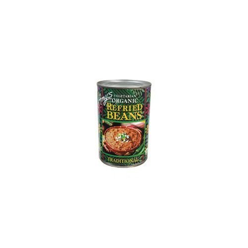 Amy's Organic Refried Beans, 15.4-Ounce Cans ( Value Bulk Multi-pack)(PACK OF 48)