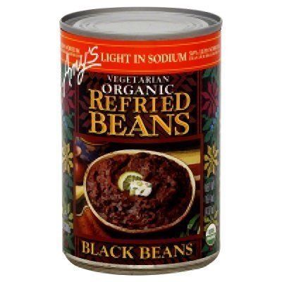 Amy's Light in Sodium Organic Refried Black Beans, 15.4-Ounce Cans (Pack of 12) ( Value Bulk Multi-pack)