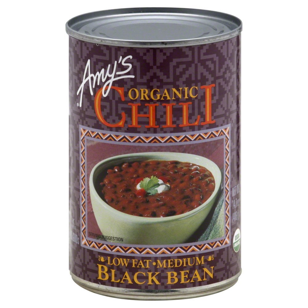 Amy's Organic Black Bean Chili 14.7 Oz(Pack of 48)