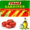 4 Packs Tome Sardines (In Tomato Sauce w/ Olive Oil) 125g Ea view 1