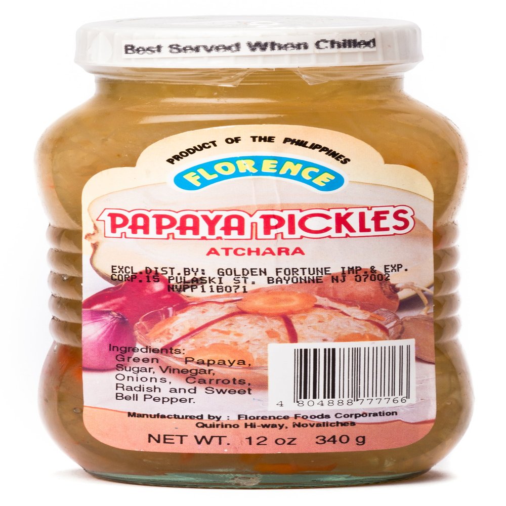 Florence Papaya Pickles Atchara 340g