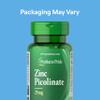 Puritan's Pride Zinc Picolinate Zinc 25mg with Calcium and Phosphorus, Vegetarian Dietary Supplement for Immune System, Energy Metabolism, Cell Division and Growth Support, 100 Caplets view 2