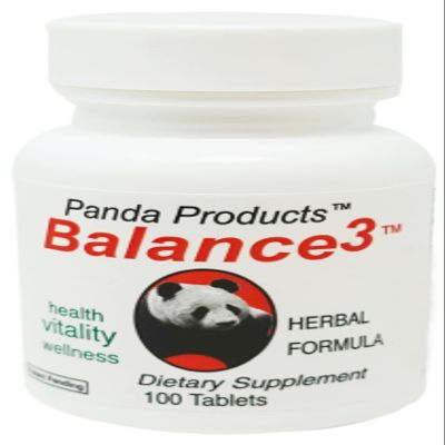 Balance 3 - Panda Products, 100 Tablets, Herbal Formula