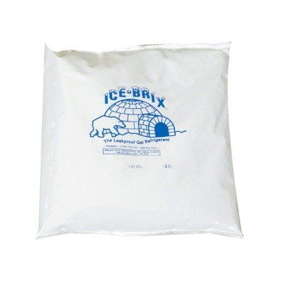 6 x 5 3/4 x 1" - 12 oz. Ice-Brix Cold Packs