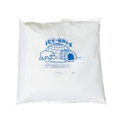 6 x 5 3/4 x 1" - 12 oz. Ice-Brix Cold Packs