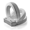 Maddak Inc. Maddak 72571-1005 Ableware Hinged Elevated Toilet Seat, Elongated, white view 1