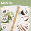 BambooMN 10 Pieces 17 Inch Backscratcher Smooth Ball Roller Massage Handle Plus Travel Back Scratcher for Itching Relief, 100% Bamboo view 4