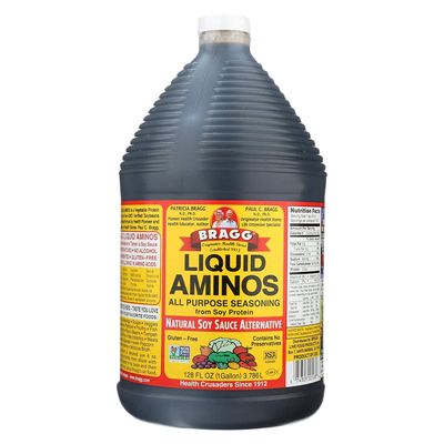 Bragg Liquid Aminos, 1Gallon Pack of 4