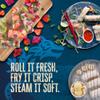 Blue Dragon Spring Roll Wrappers, Four simple authentic ingredients, Gluten free, Vegan friendly, NON-GMO, No preservatives, 4.7 Ounce (Pack of 12) view 3