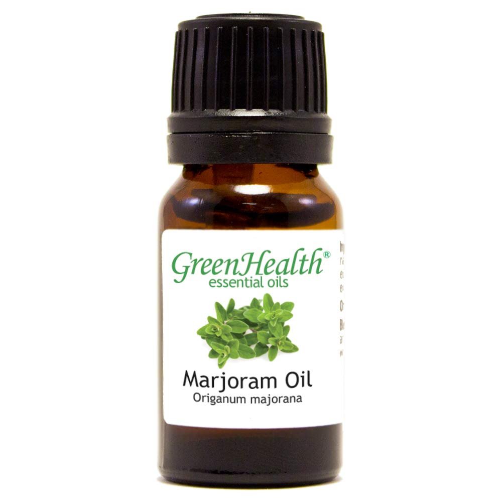 100% Pure Essential Oil - 10ml (30 Oils) by Greenals (Marjoram)