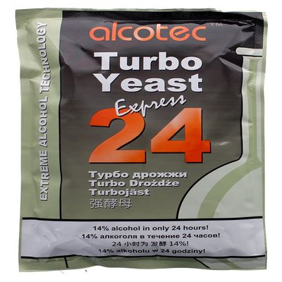 Alcotec 24-hour Turbo Yeast, 205 grams