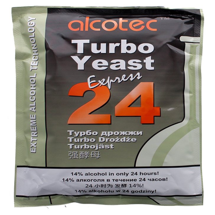 Alcotec 24-hour Turbo Yeast, 205 grams