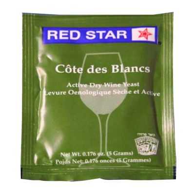 Red Star Cote des Blancs - Net Wt. 0.176 oz( 5 grams)