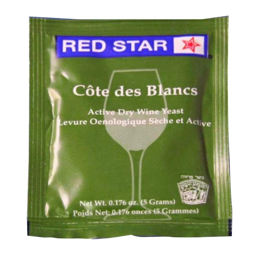 Red Star Cote des Blancs - Net Wt. 0.176 oz( 5 grams)