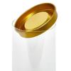 Clear Plastic Tube with Gold Ends 3/4" X 8" - 0.022" Thick | Quantity: 768 view 2