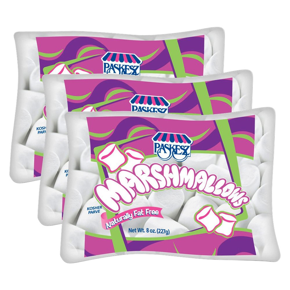 Only Kosher Candy Marshmallows - Naturally Fat Free 8oz (Pack Of 3)