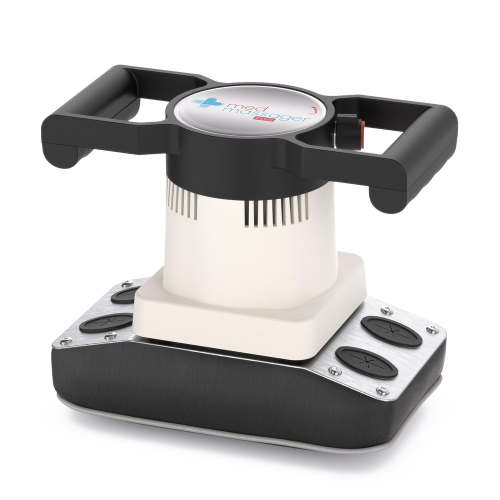 MedMassager Body Massager Plus | Deep Tissue Massage Therapy Unit, Dual Speed, Portable Relaxation & Relief - Reduces Pain & Improves Circulation MMB05