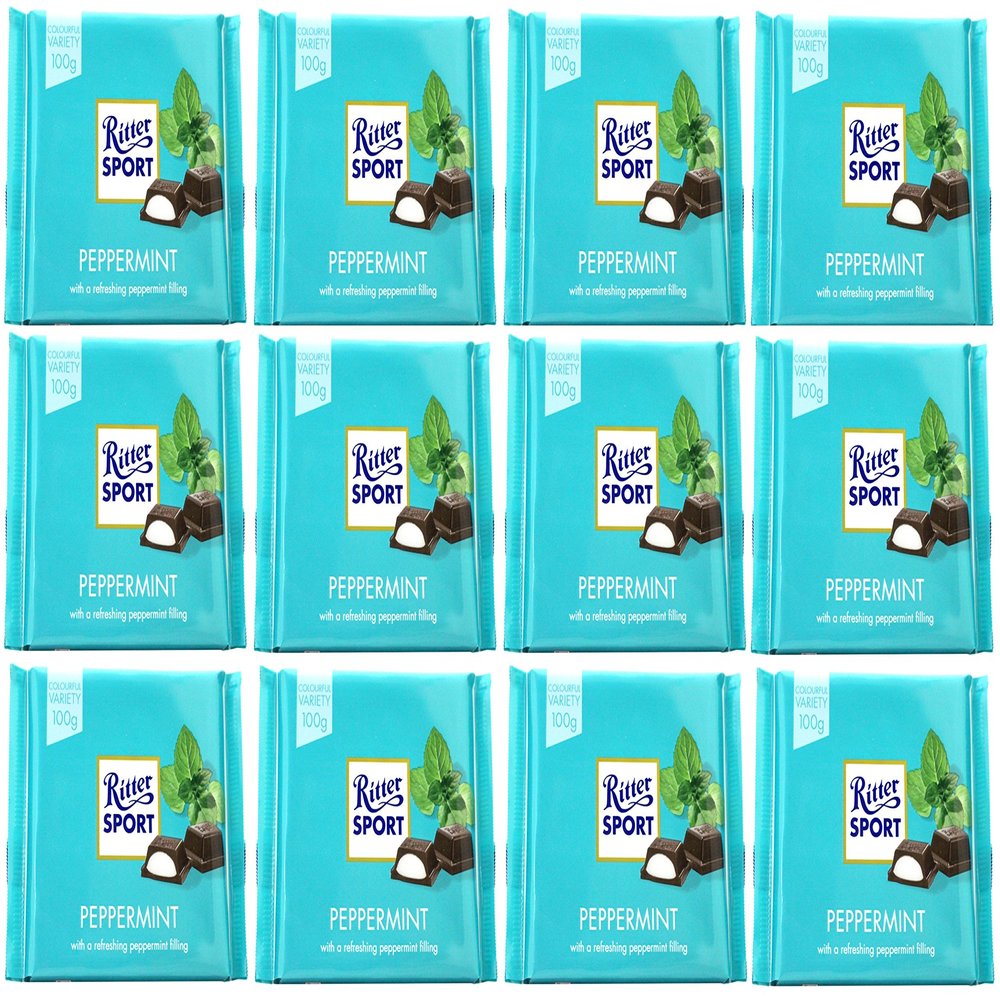 Ritter Sport Peppermint 100g (12-pack)